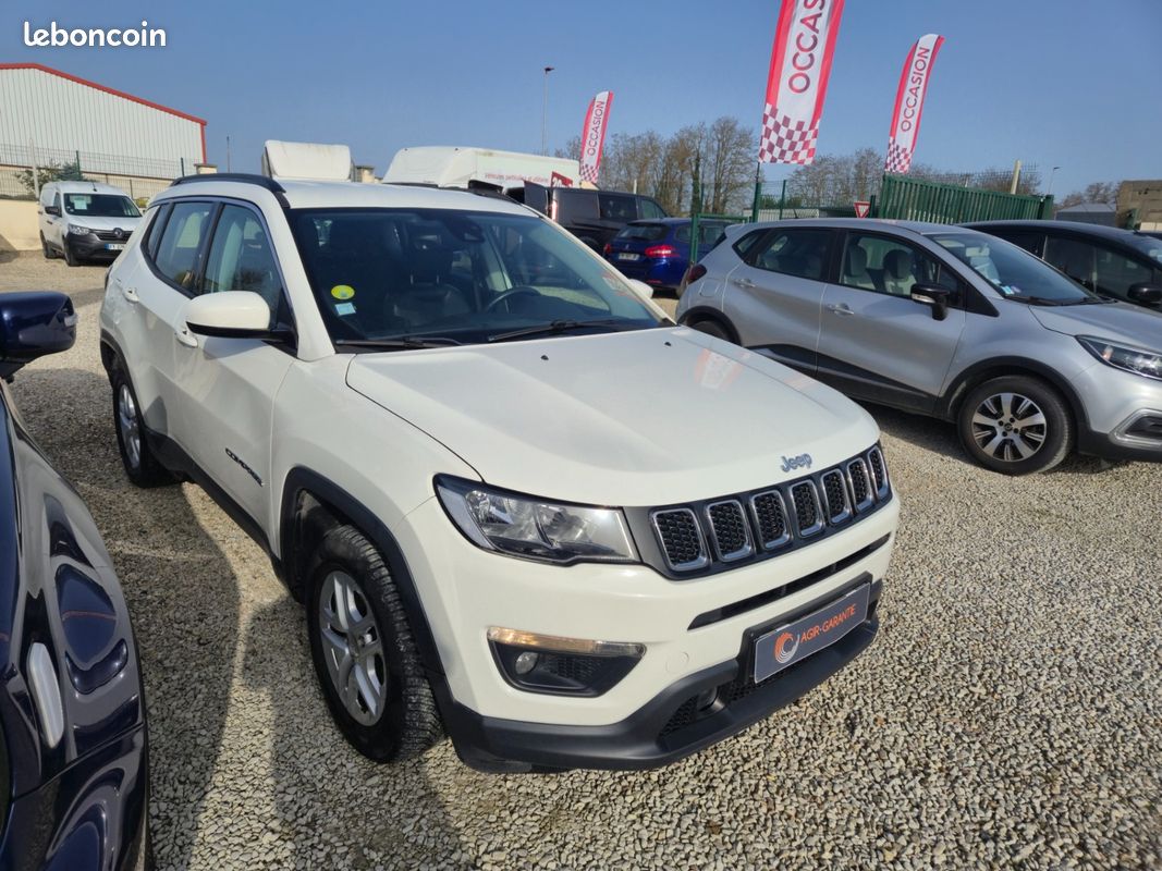 JEEP COMPASS 1.6 I MultiJet II 120 ch BVM6 Longitude Business 9990 EURO 12 MOIS GARANTIE (image 2)