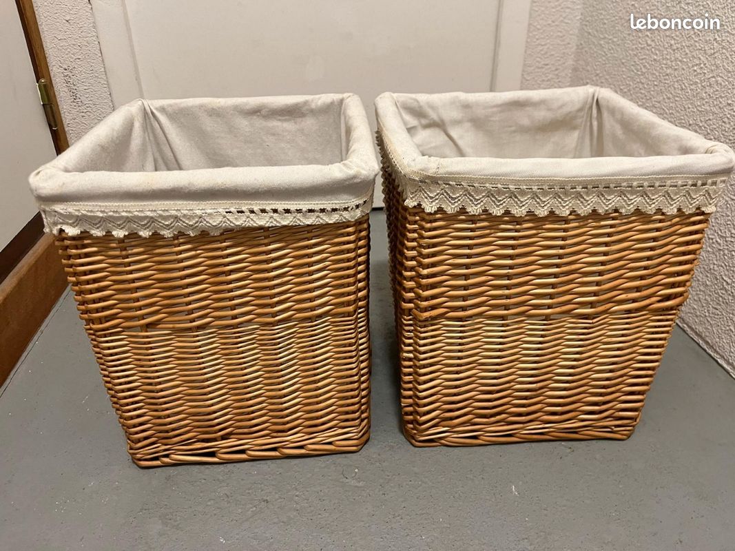 2 Panières à linge où autre (image 1)
