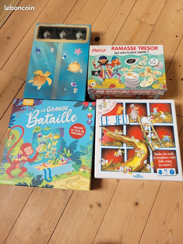 Lot jeux de société pour enfants (image 1)