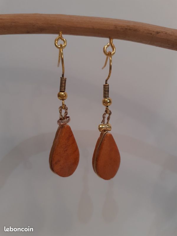 Boucles d’oreilles faites main et uniques (image 3)