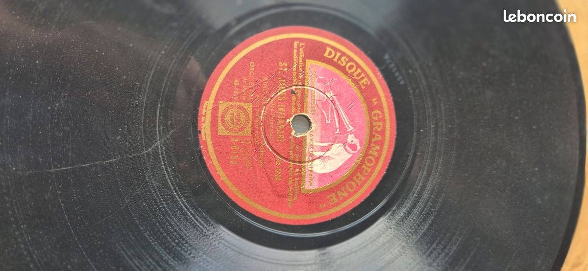 Disque 78 tours gramophone (image 7)