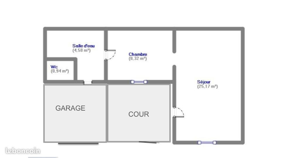 Maison 2 pièces 39 m² · à Ligueil · 39 m² · 42 000 €