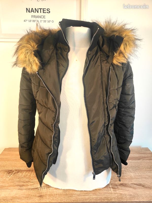 Parka Blouson Cache Cache Femme Doudoune Parka Kaki Femme Taille