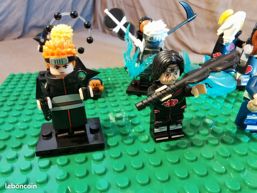 10 unites theme Naruto, taille lego de marque generique.Lot 0306 (image 7)
