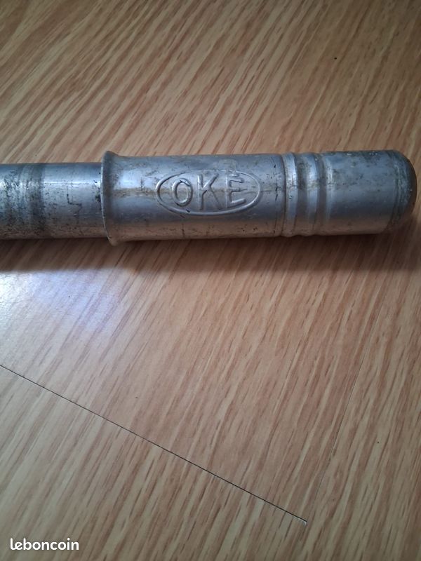 Ancienne Pompe à Vélo Alu - OK EPOCA - Pour Décoration Ou Pièces