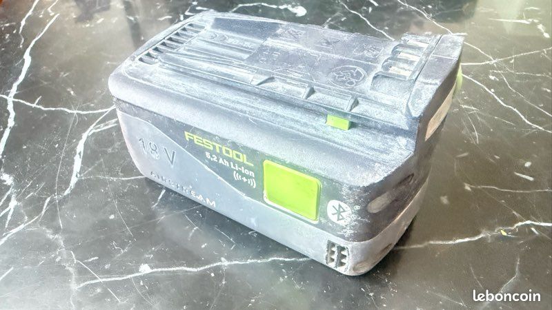 Batterie festool 5,2 ah 18v Bluetooth airstream (image 3)