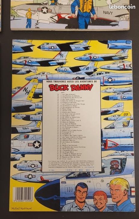 BD - BUCK DANNY - du 17 au 24 - 1977 à 1983 (image 11)