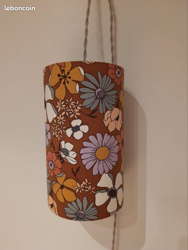 Baladeuse nomade flower power, cordon lin (image 6)