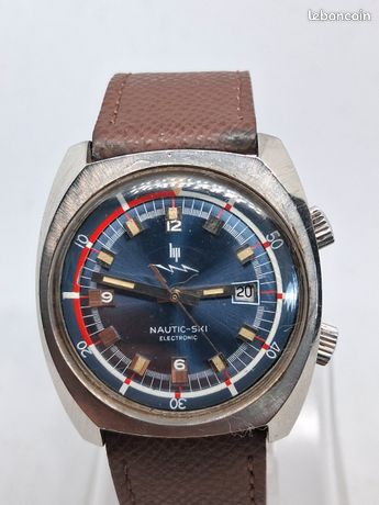 Montre Lip Nautic-Ski électronique – Ancienne, Révisée, Garantie – Plongée Vintage