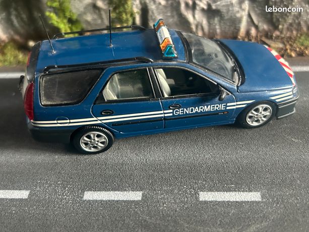 Modèle Réduit Renault Laguna II Break Police Nationale - 1/43ème, Neuf, Universal Hobbies, Super Détaillé
