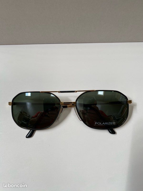 Lunettes De Soleil Rétro Alain Prost By Vuarnet PX2000 - Gris, Verres Marron UV400 - Neuves