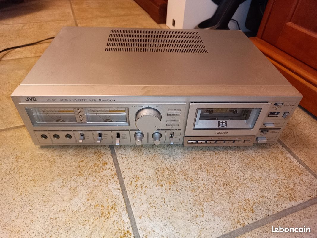 Platine K7 vintage JVC KD-A77 restaurée - Photo, audio & vidéo