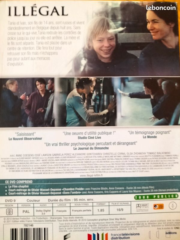 Illégal DVD - Olivier Masset-Depasse (image 2)