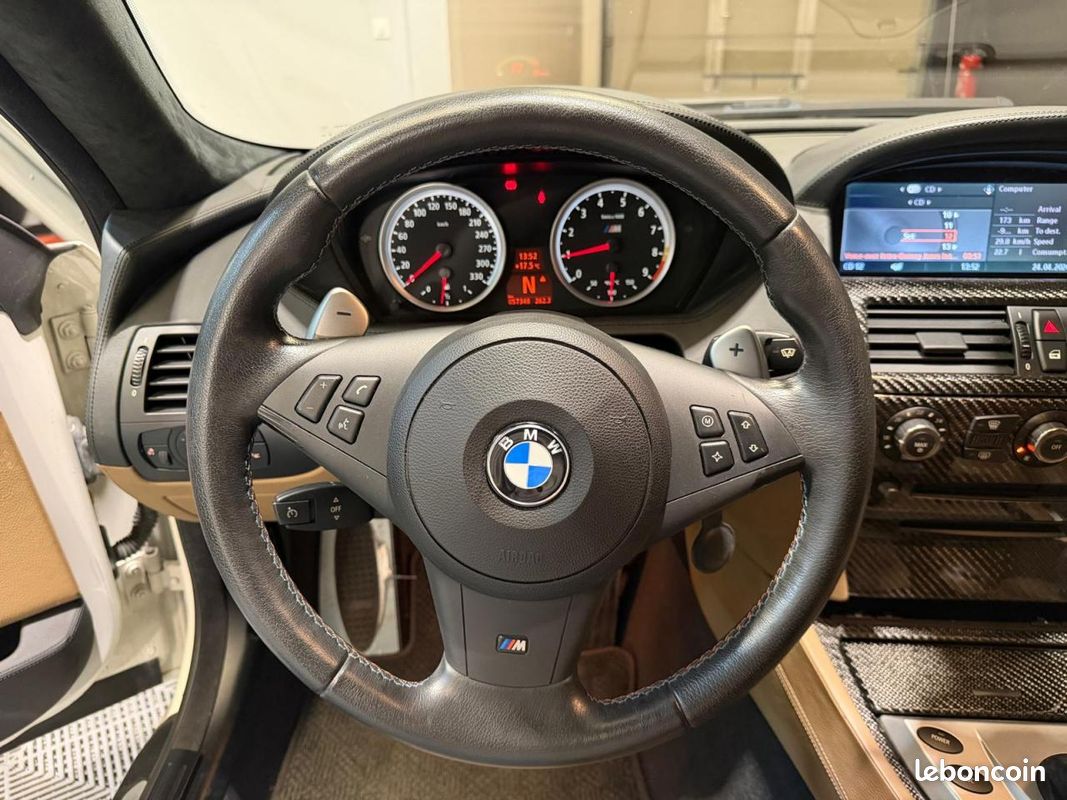BMW M6 Coupé - SUIVI COMPLET - PACK CARBONE - COUSSINETS OK (image 23)
