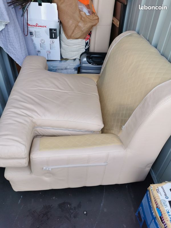 Canapé Fauteuil convertible salon complet (image 3)