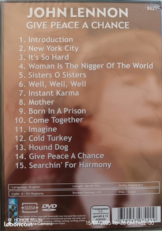 Dvd john lennon (image 2)