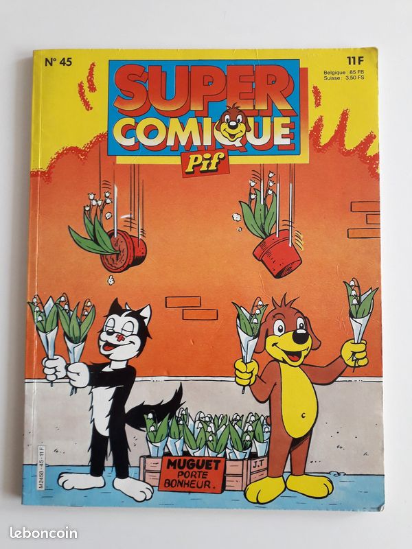 Magazine super comique pif, numéro 45 (image 1)