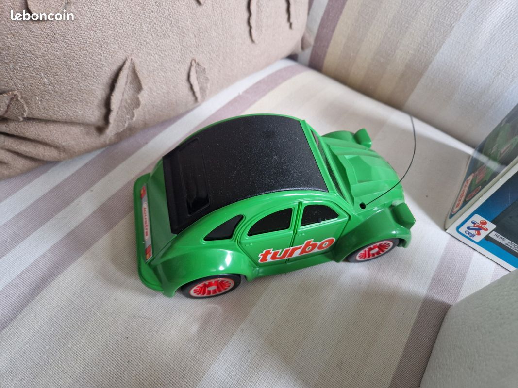 Voiture à friction vintage 2 CV Joustra Racing Team années 70 - Jeux & Jouets