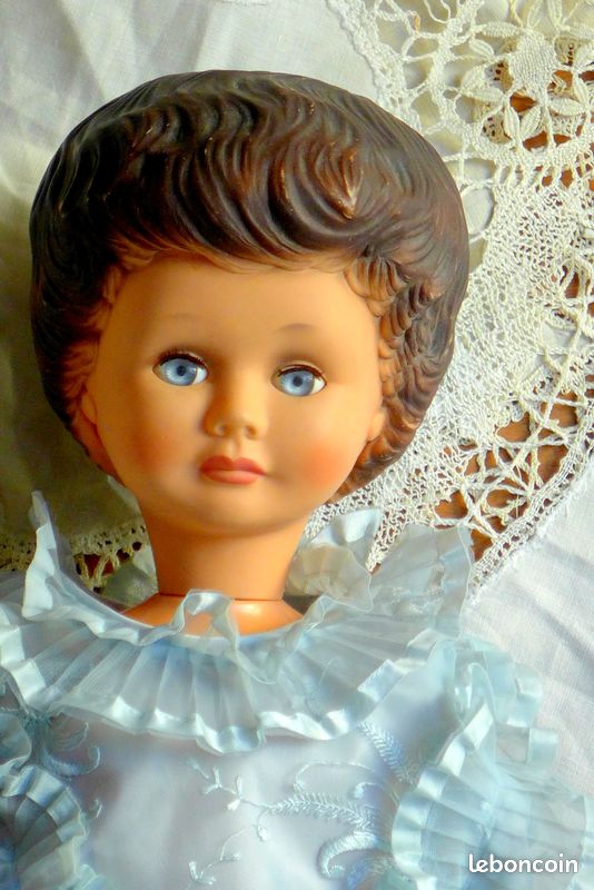 Grande poupée 1950 vintage 60 cm (image 3)