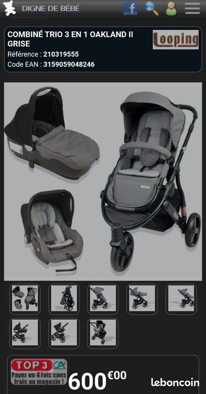 Looping Outlet Poussette Oakland Roues Looping Roues Oakland