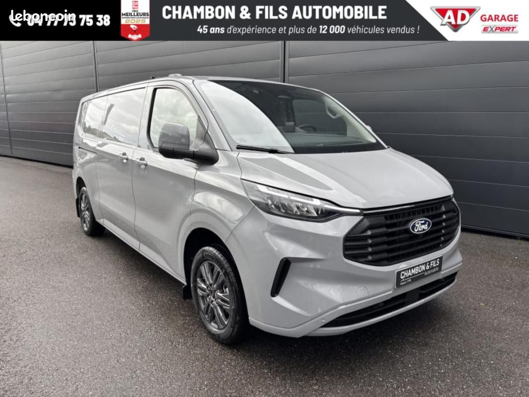 Ford Transit Custom FOURGON 320 L2H1 2.0 ECOBLUE 170 CH BVA8 LIMITED Prix: 35825 HT (image 1)