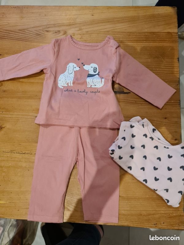 Lot de 2 pyjamas été (image 1)
