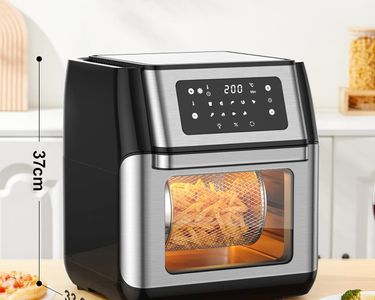 Friteuse Sans Huile Innsky 10L 1500W - Four Multifonction 10-en-1 Avec Rôtissoire Et Déshydrateur