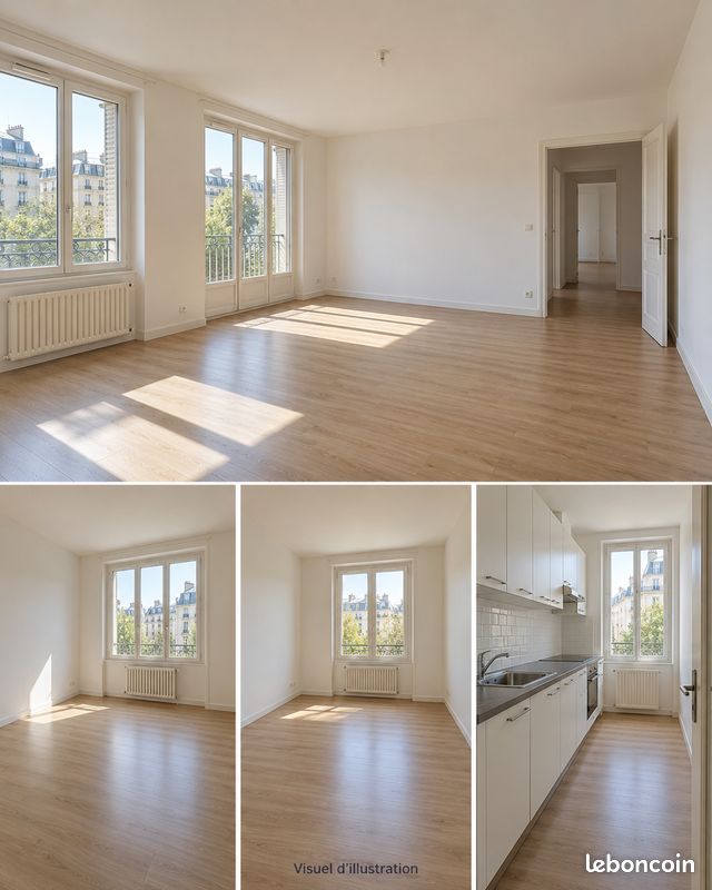 Appartement 3 pièces 63 m² · à Saint-Maur-des-Fossés · 63 m² · 840 €/mois