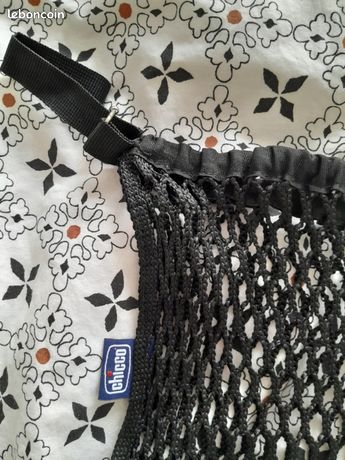 Filet De Rangement Universel Pour Poussette Chicco - Noir - 42x48x12cm - Poche Pratique Pour Accessoires