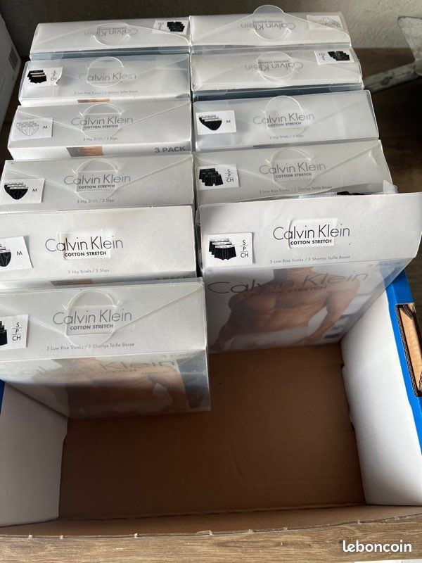 Lot caleçon boxer revendeur (image 1)