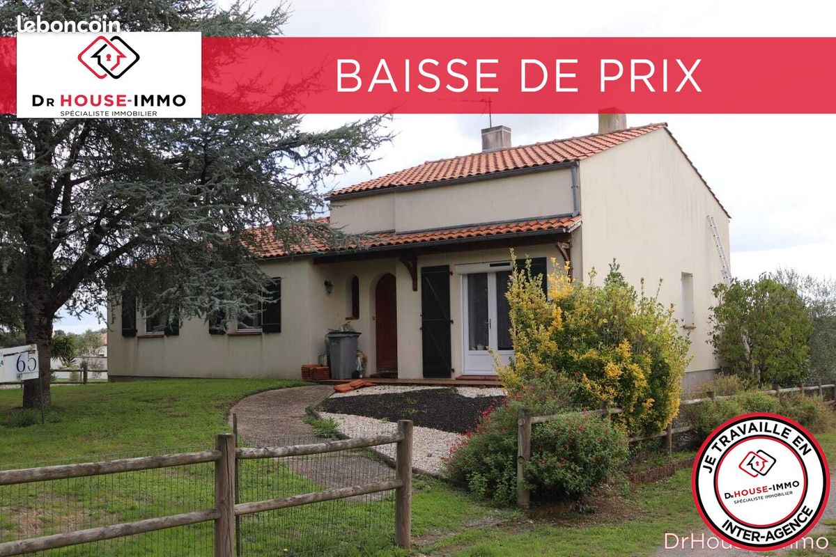 Maison 6 pièces 112 m² · à Legé · 112 m² · 236 000 €