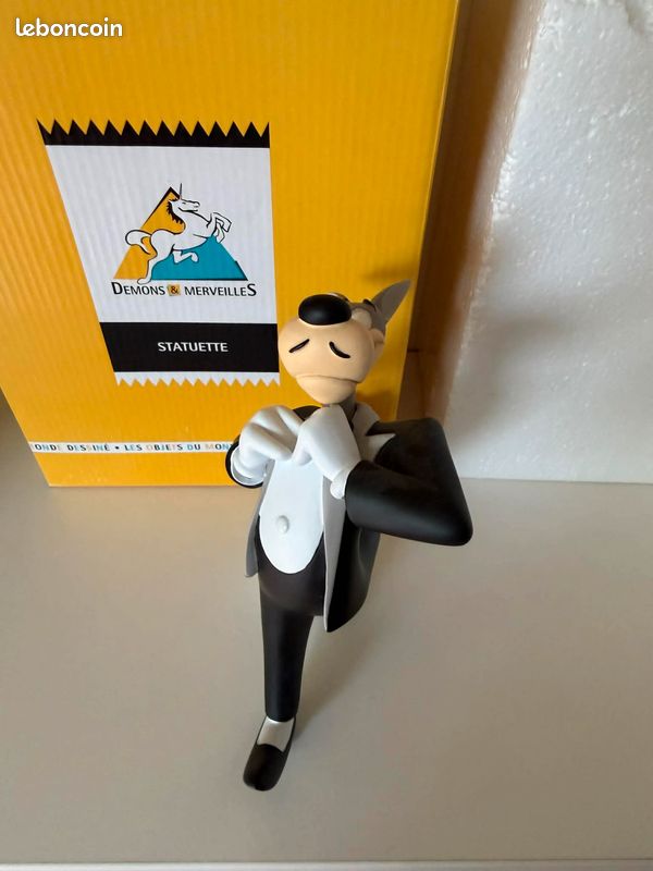 Figurine Loup Et Droopy – Tex Avery – Démons Et Merveilles – Résine – Occasion