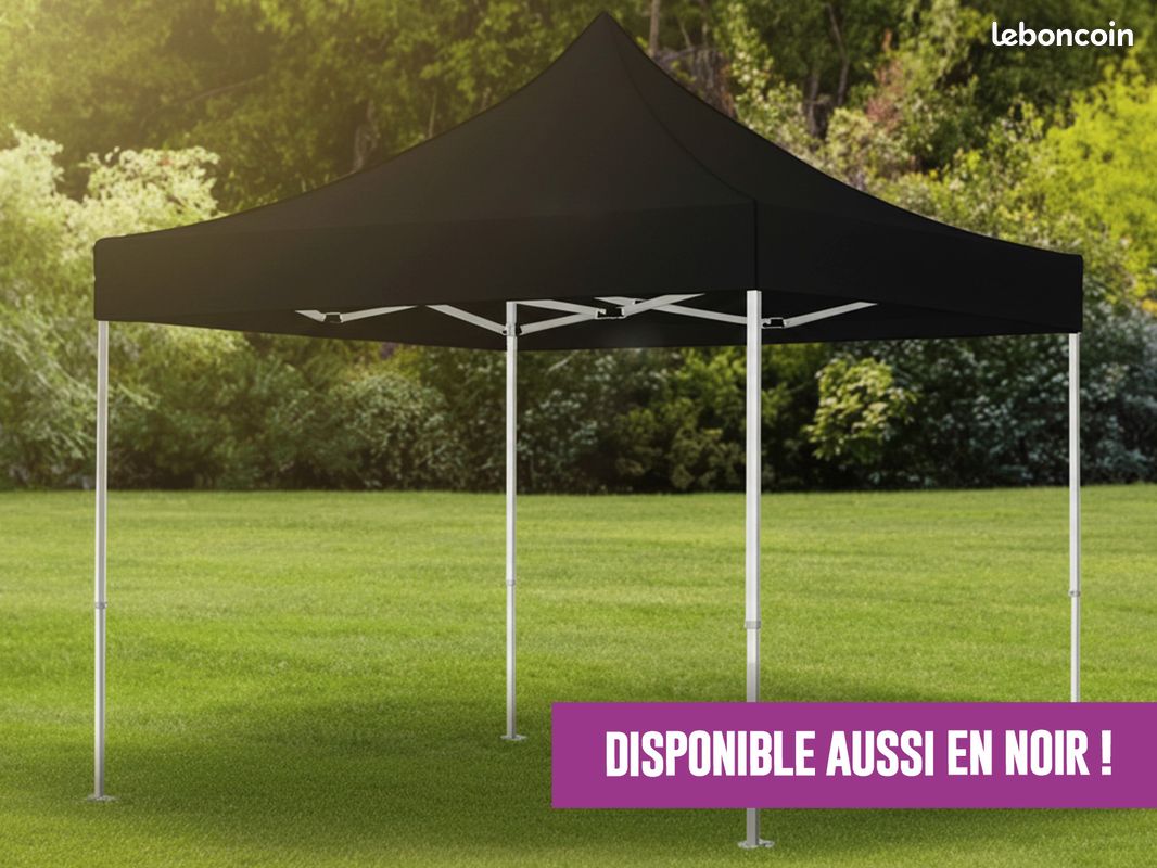 Barnum Pliant Tonnelle Tente 3x3 Alu - Livraison Rapide - Produit Neuf (image 5)