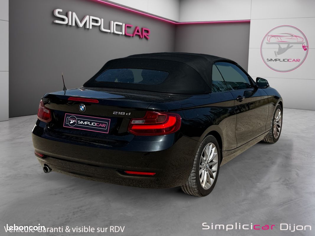 BMW SERIE Cabriolet 218d 150 ch Sport A 150Ch Garantie 12 mois (image 3)