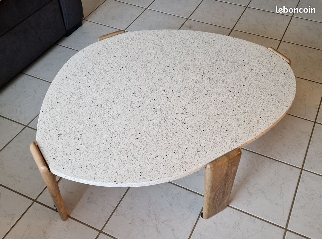 Table basse terrazzo (image 1)