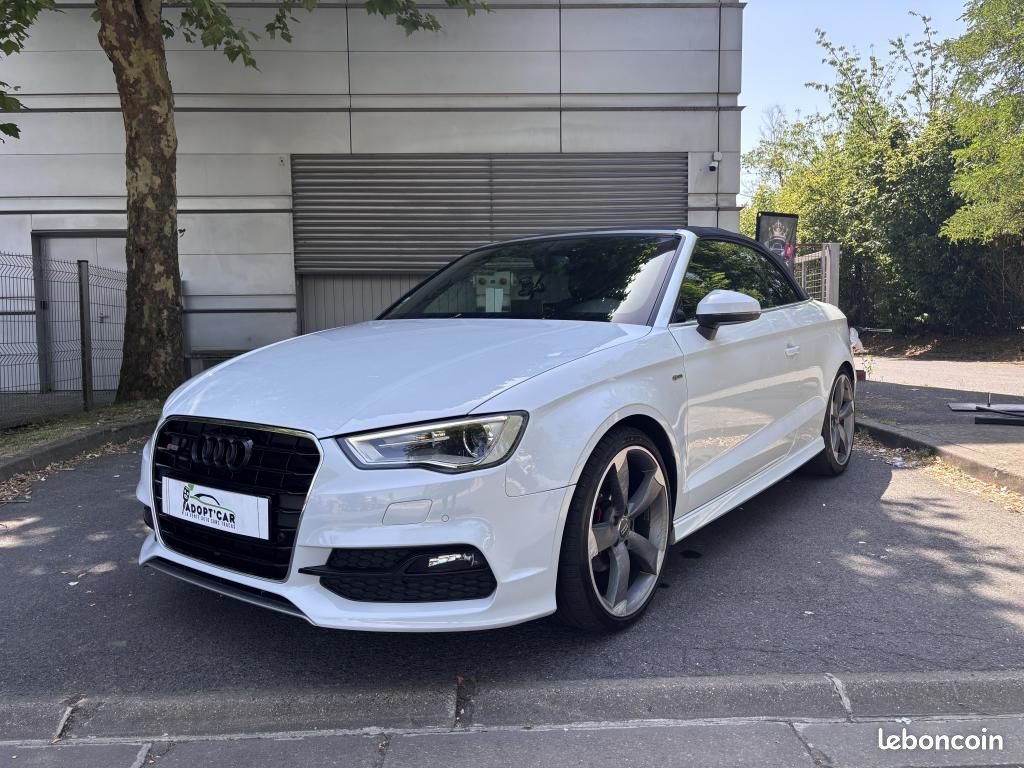 AUDI A3 Cabriolet 2.0 TDI - 150 - BV S-Tronic 8V CABRIOLET S Line (image 38)