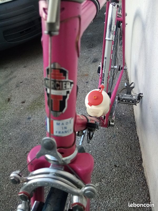 Vélo Vintage Mercier - Cadre Rose - Années 70 - Toutes Tailles - À Vérifier