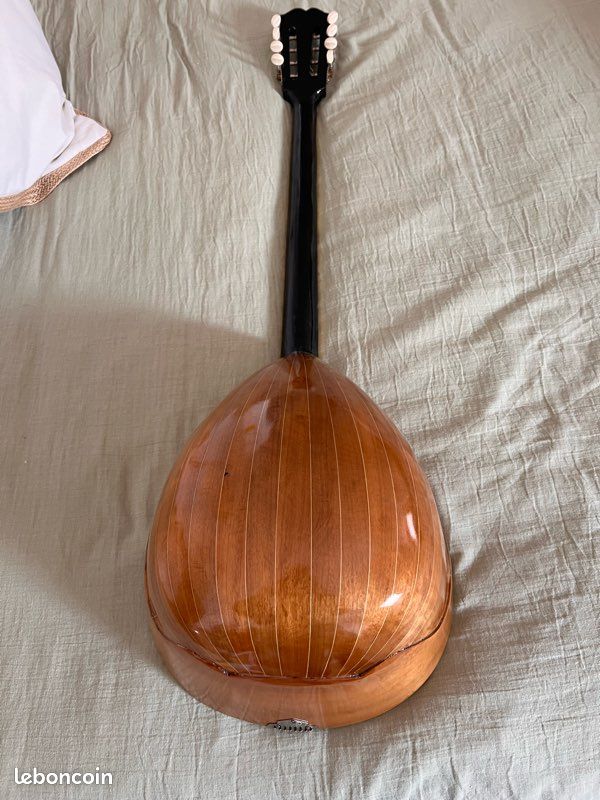 Bouzouki vintage grec authentique années 50 excellent état (image 5)