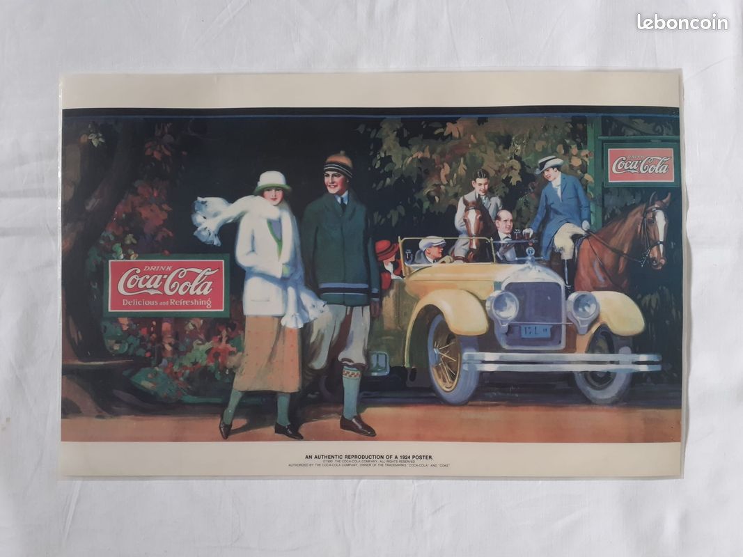 Duo set de table vintage Coca-Cola (image 2)