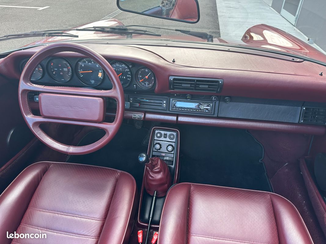 Porsche 911 Carrera 3.2 CABRIOLET (image 5)