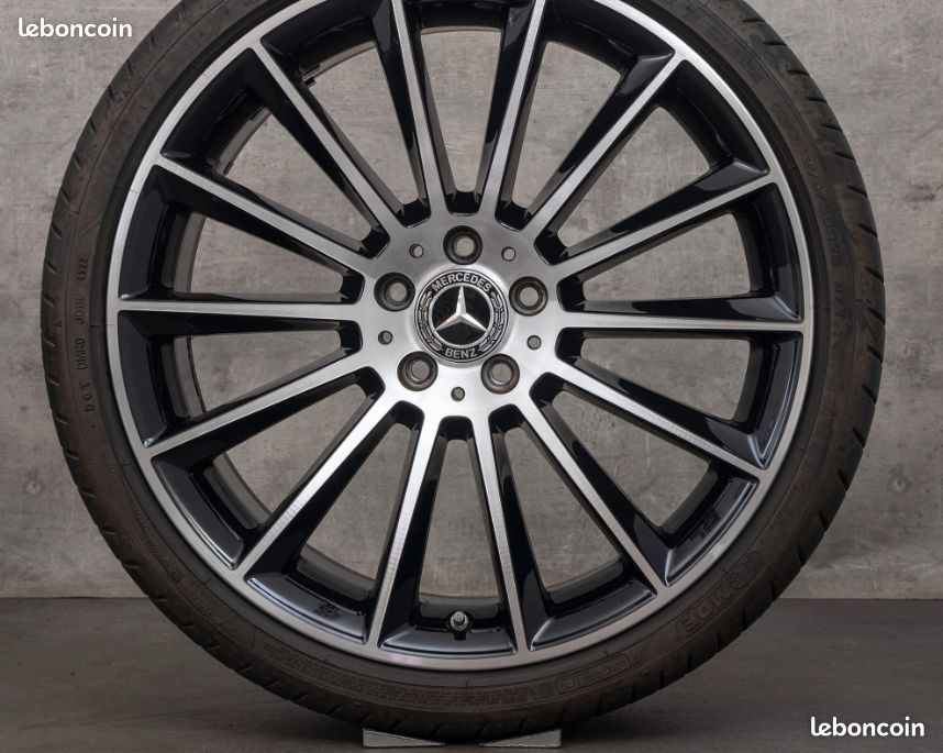 4 Jantes 19" pouces type mercedes amg EJM291 8.5 19 5x112 ET43 classe a cla b c e gla glb glc vito (image 1)