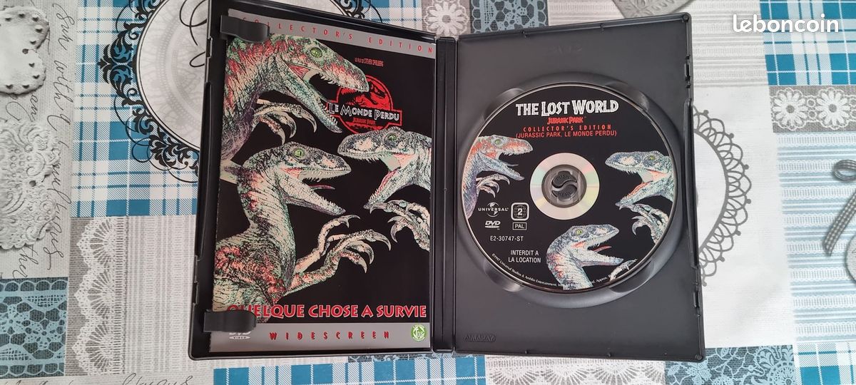 DVD Jurassic Parc Le monde Perdu Edition Collector (image 2)