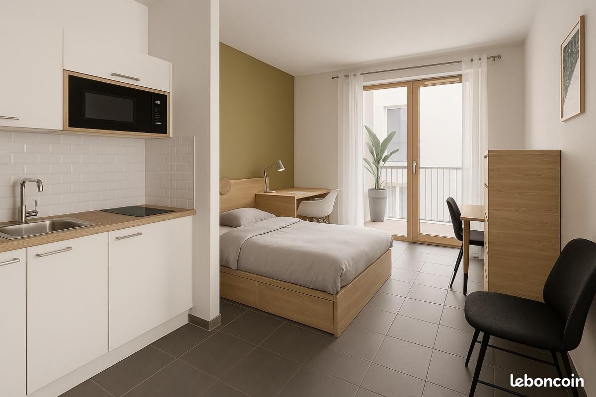 Appartement a louer saint-ouen-sur-seine - 1 pièce(s) - 21 m2 - Surfyn