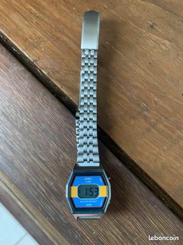 Montre LCD ADEC (Japan 80's) (image 1)