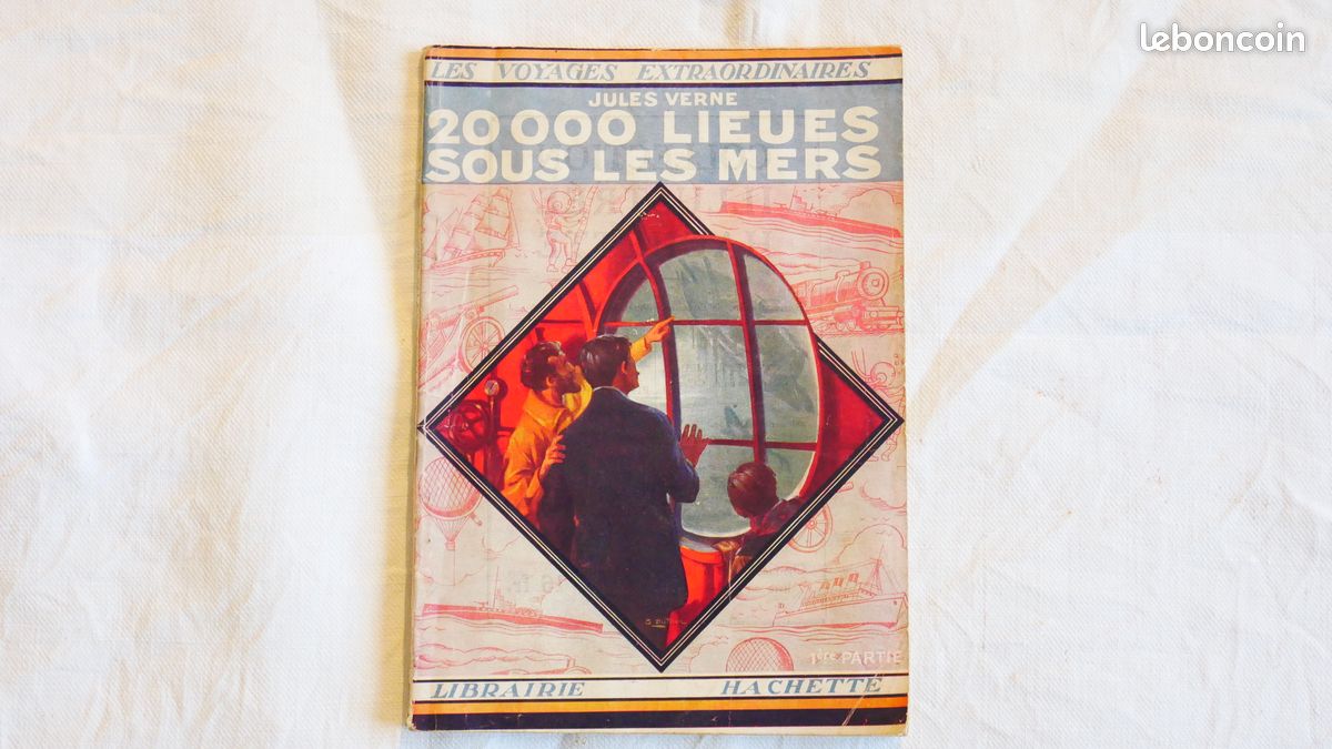 Les voyages extraordinaires - Jules Verne - 20 000 lieues sous les mers - 1iere partie (image 1)