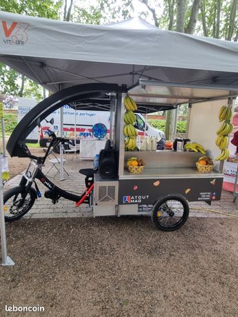 Street Food Truck Triporteur CafÃ© Ambulant Occasion Triporteur