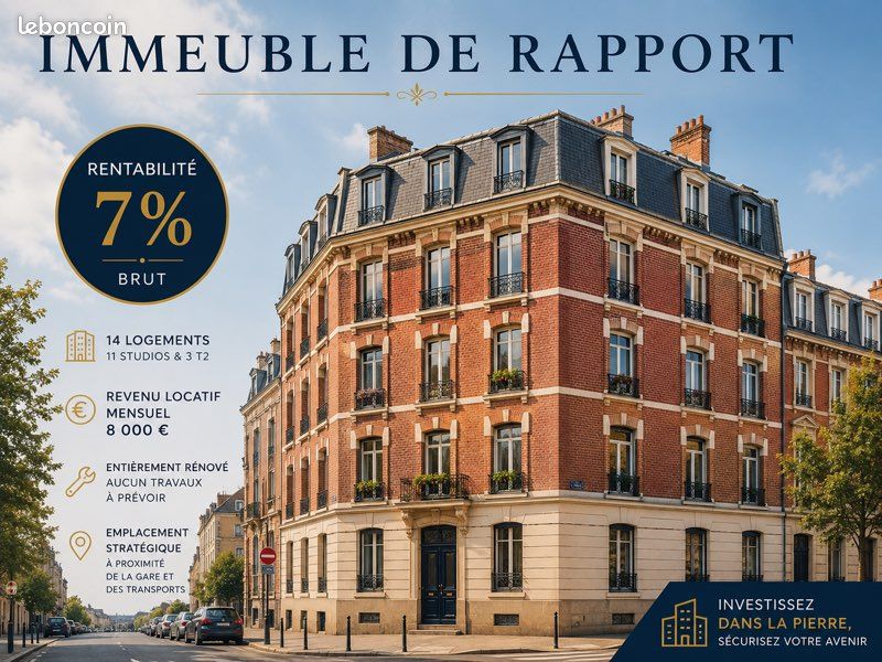 Immeuble 14 pièces 288 m² · à Tourcoing · 288 m² · 1 350 000 €