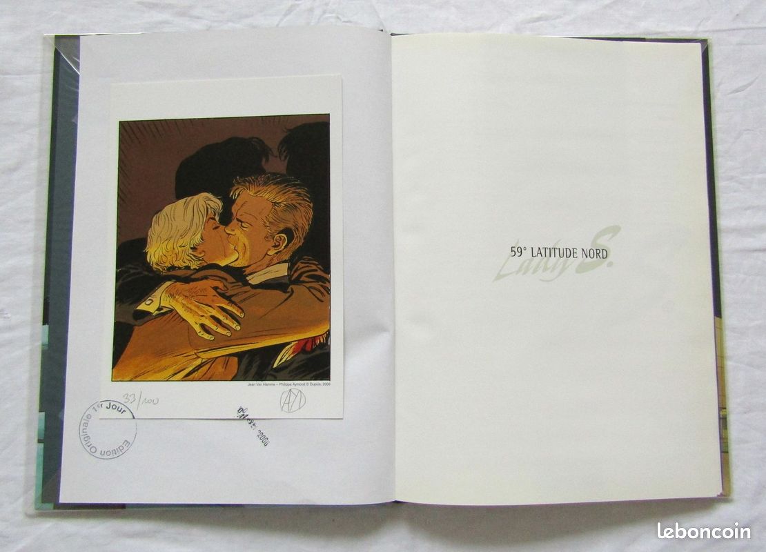 Lady S. N° 3 EO avec ex libris numéroté signé (image 5)