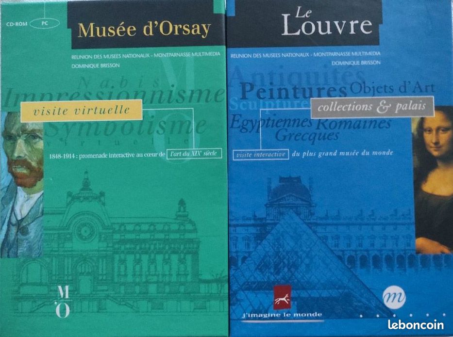 Dvd le louvre le musee d'orsay (image 1)