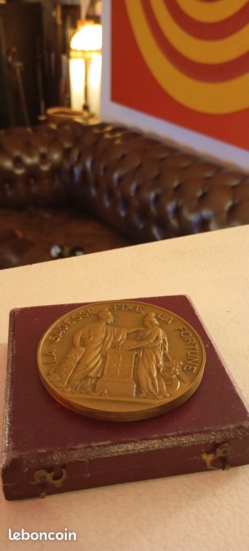 Médaille Bronze 150 Ans Banque De France Par DUMAREST - Édition 1950 - Collection
